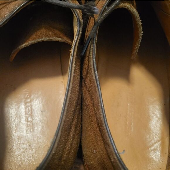 Beckett Simonon Dean Chestnut Suede Mens Oxfords Size 11.5 - Picture 8 of 11